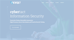 Desktop Screenshot of cybertact.com